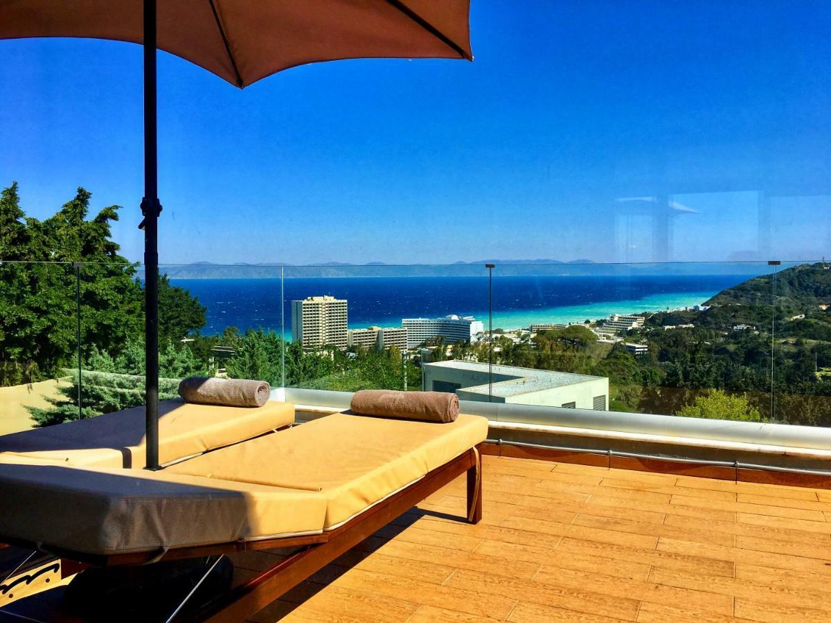 Apartament Flyviewflatsgold Privatehottub With Seaview Ixia  Zewnętrze zdjęcie