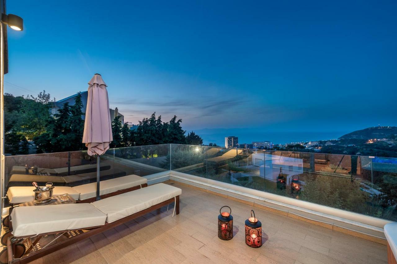 Apartament Flyviewflatsgold Privatehottub With Seaview Ixia  Zewnętrze zdjęcie